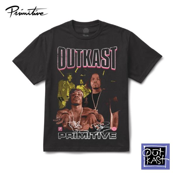 PRIMITIVE (プリミティブ) HEADLINE HW TEE スケボー Tシャツ hipho...