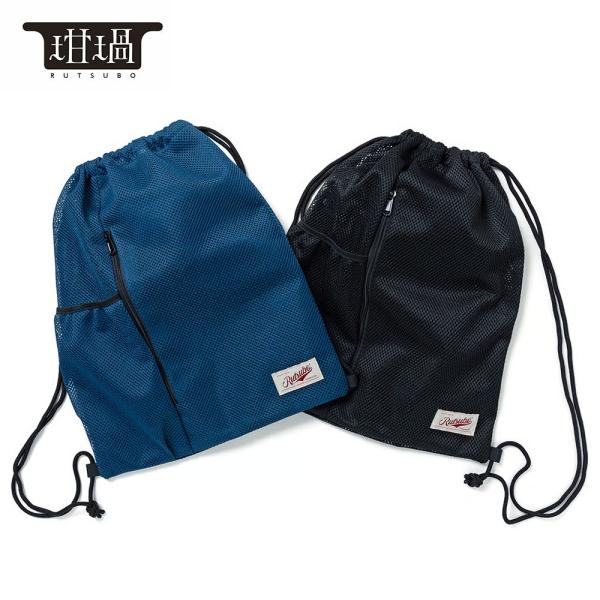 坩堝 (RUTSUBO) MESH DRAWSTRING BAG ルツボ ナップサック ストリート ...