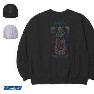 RADIALL（ラディアル） Sidevalve LOOPWHEEL CREW NECK SWEATSHIRT L/S