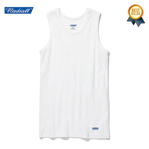 RADIALL (ラディアル) BASIC TANK TOP タンクトップ メンズ 綿 厚手 ヘビー...