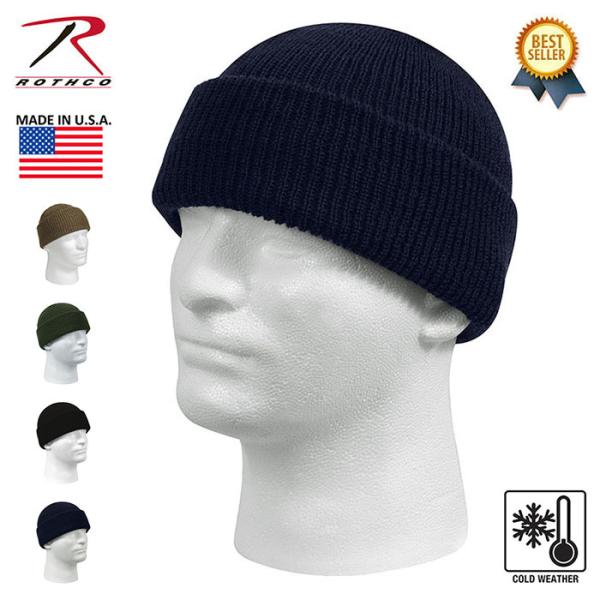 Rothco (ロスコ) Genuine G.I. Wool Watch Cap ニットキャップ ワ...