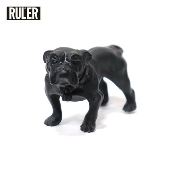 RULER (ルーラー) WEIRDOG スタチュー ブルドッグ 置物 犬 リアル 小さい インテリ...