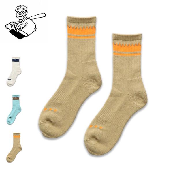 RWCHE ローチ ARROW SOCKS ストリート ソックス 靴下 ミドル丈 日本製 パイル メ...