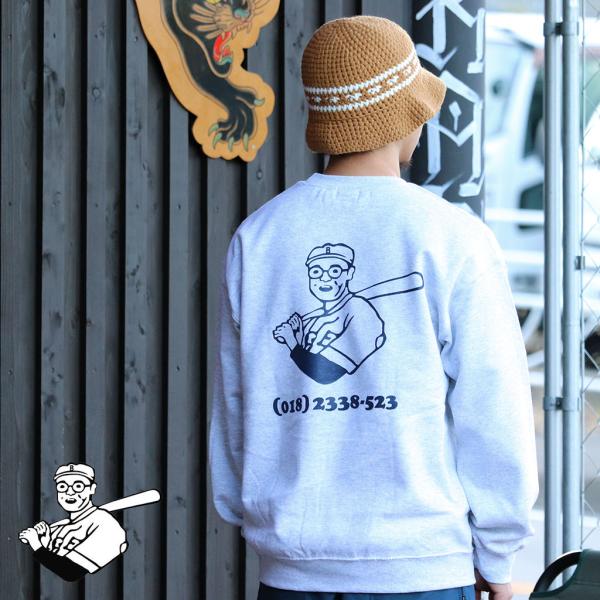 RWCHE ローチ DAY&amp;DAY Sweat ローチ スウェット 裏起毛 トレーナー メンズ ブラ...