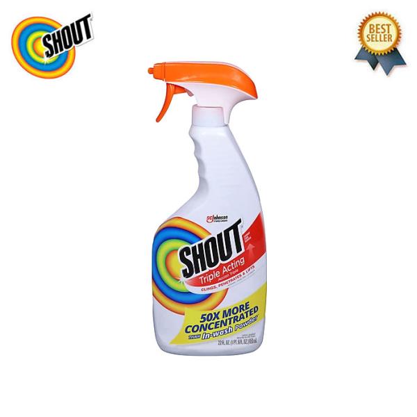 SHOUT シャウト Triple-Acting ステインリムーバー 650ml 染み抜き しみ抜き...