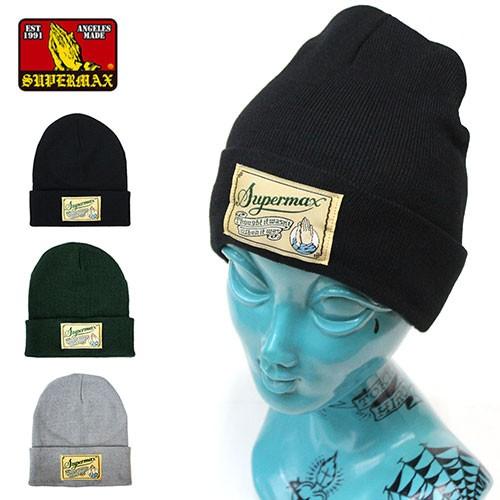 SUPERMAX スーパーマックス ビーニー ニットキャップメンズ ニット帽 ニット キャップ OG...