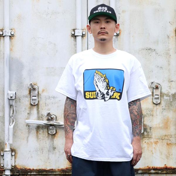 スーパーマックス Tシャツ SUPERMAX PRAYING HANDS II T-Shirt メン...