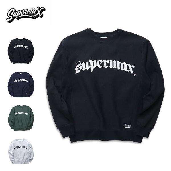 055 (LINKAGE) Supermax 92 OG Logo Heavyweight Crew...