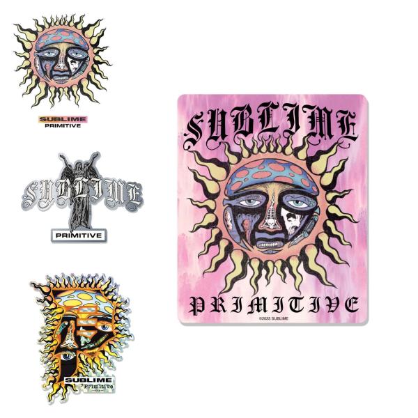 PRIMITIVE × SUBLIME STICKER プリミティブ Sublime サブライム ス...