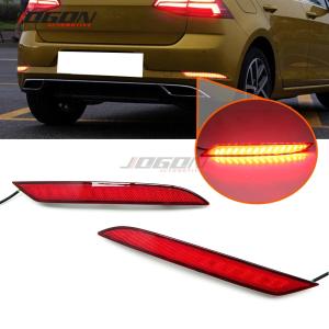 Car LED Rear Bumper Dynamic Turn Signal Light Refl...