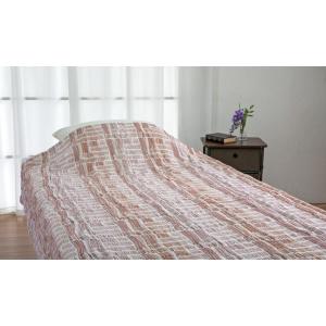 【新品】今治　WAXYO ガーゼケット 140×190cm 日本製 ロマンス小杉 WAXYO ガーゼケット シングルサイズ（格子文・140