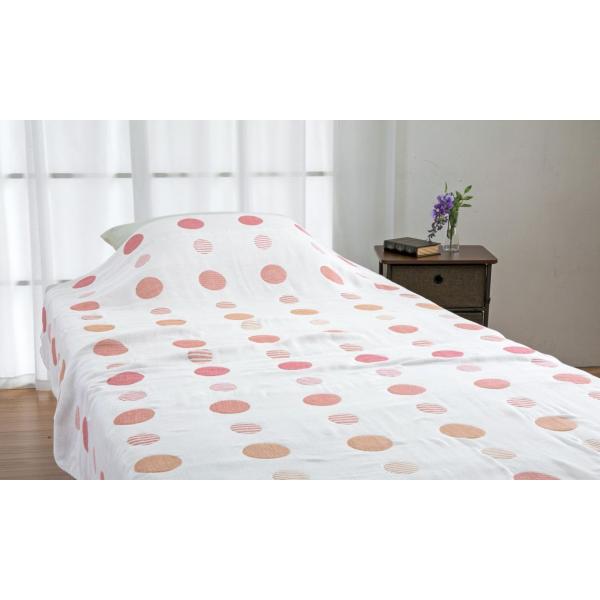 ロマンス小杉 WAXYO ガーゼケット シングルサイズ（円文・140×190cm） ガーゼケット