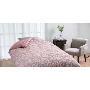 【メーカー直送】ロマンス小杉 V&amp;A ウォームパイル 掛けふとんカバー ふわのび (ワイルドチューリ...