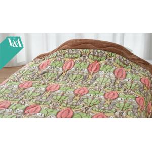 ロマンス小杉 合繊肌掛けふとん 140x200cm シングル V&amp;A PARTY 洗える 洗濯 かわ...