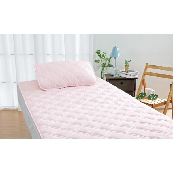 ロマンス小杉 敷きパッド ダブル 140x205cm アイス眠 RG ひんやり クール さらさら 涼...