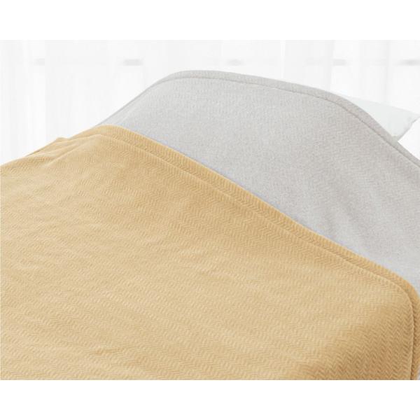 ロマンス小杉 ニューマイヤー毛布 ウール入り 140x200cm ロマンス岩盤浴 羽毛 ふとん 併用...