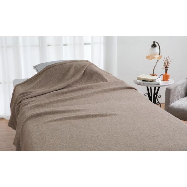 【メーカー直送】ロマンス小杉 URBAN COMFORT STYLE ウールニットケット (140×...