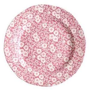 BURLEIGH バーレイ 英国食器 ピンクキャリコ　プレートM 21.5cm