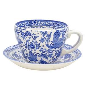 BURLEIGH（バーレイ） ダブグレイ キャリコ プレートM 21.5cm : ティー