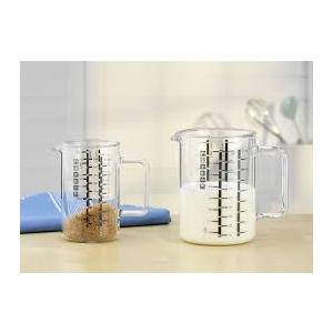 SIMAX 耐熱ガラス 計量カップ大小セット（1L,500ml） : ティーセット