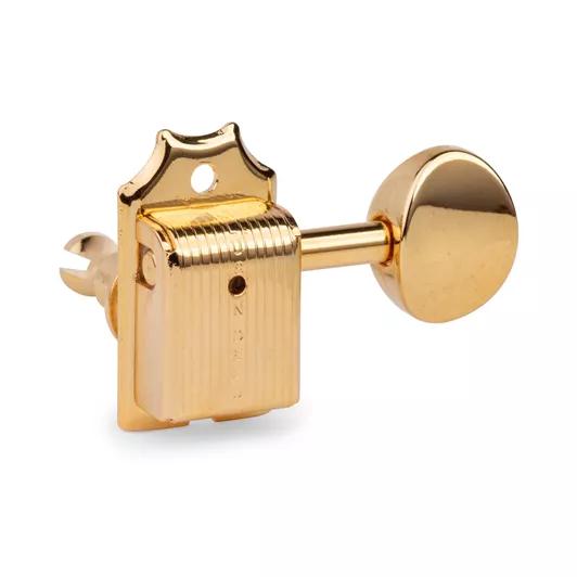 Kluson 6-In-Line Deluxe Series Tuners Goldクルーソン 6連...