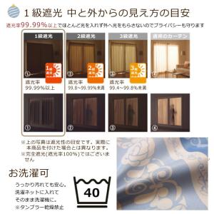 ミッキー&フレンズ カーテン 1級 遮光 遮熱...の詳細画像4