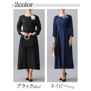 結婚式 母親 ドレス 50代 60代 40代 ...の詳細画像2