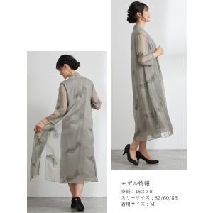 フォーマルドレス 50代 結婚式 親族 母 叔...の詳細画像4