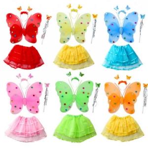ハロウィン コスプレ 衣装 小物 妖精 羽 ステッキ カチュ...