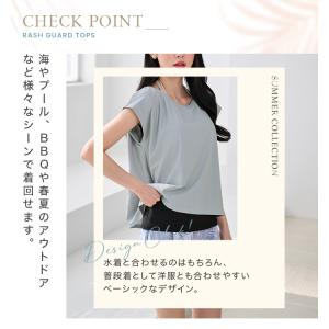 水着レディース 体型カバー タンキニ 一体型 ...の詳細画像3