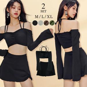 水着 レディース ビキニ 体型カバー タンキニ ...の商品画像