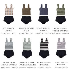 タンキニ 水着 レディース 体型カバー水着 セ...の詳細画像3