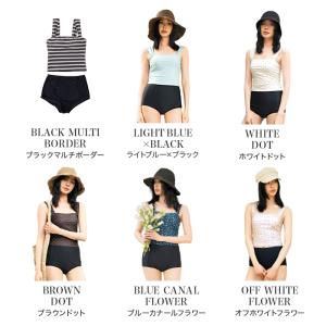 タンキニ 水着 レディース 体型カバー水着 セ...の詳細画像4