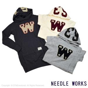 Sale“NEEDLE WORKS ニードルワークス” 子供服 パーカーワンピース「W」