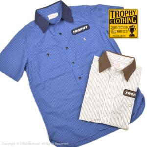 トロフィークロージング（TROPHY CLOTHING） GasWorker S/S Shirt TR22SS-406｜ot-emens
