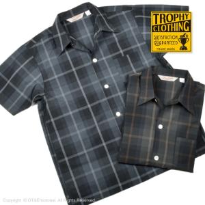 トロフィークロージング（TROPHY CLOTHING） Skipper Check S/S Shirt TR22SS-408｜ot-emens