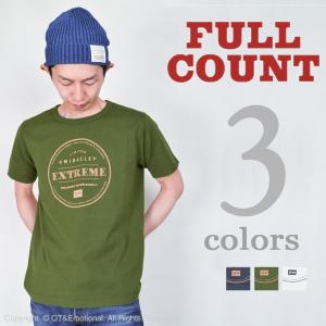 SALE 30%OFF フルカウント(FULL COUNT）ベーシック プリントTシャツ 5956  EXTREME｜ot-emens