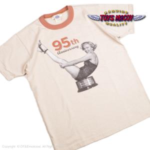 トイズマッコイ（TOYS McCOY）Tシャツ M.MONROE“95th ANNIVERSARY”TMC2239｜ot-emens