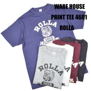ウエアハウス（WAREHOUSE）Tシャツ 4601 ROLLA
