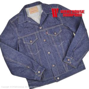 ウエアハウス（WAREHOUSE）デニムジャケット 2004XX 3rd TYPE 1960'S LONG MODEL｜ot-emens