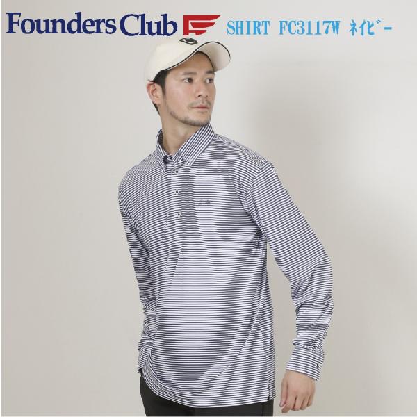 FoundersClub ファウンダースクラブ 2019年 秋冬モデル ゴルフウェア メンズ 長袖 ...