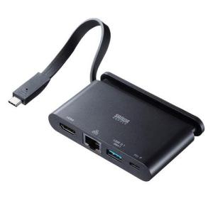 サンワサプライ USB Type-Cドッキングハブ USB-3TCH16BK｜otafuku