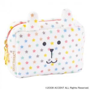 CRAFTHOLIC ティッシュケース付きポーチ C6083 10 Confetti Star RAB