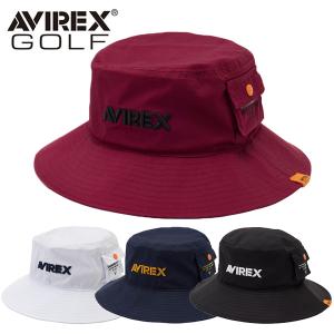 AVIREX GOLF U.S.A.F.ポケット付ブーニーハット AVG3S-CP9 メンズ 23SS アヴィレックス ゴルフ アビレックス｜otakara-golf