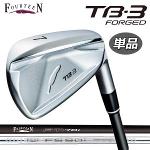 【11月7日発売】フォーティーン TB-3 FORGED '25 アイアン 単品(#5 /#6) FS-90iスチール / FT70iカーボンシャフト FOURTEEN TB3