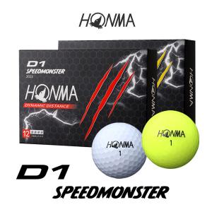 ホンマ D1 「スピードモンスター」 ゴルフボール １ダース 2023モデル HONMA 本間 D1 SPEED MONSTER｜otakara-golf
