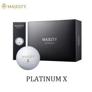MAJESTY PLATINUM X ゴルフボール36個セット3ダース 未使用 MAJESTY（マジェスティ） プラチナムX ゴルフボール 3ダースセット 36