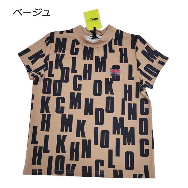 MICHIKO LONDON モックネックTシャツ 2023SS-M40 ゴルフレディースウェア　ミ...