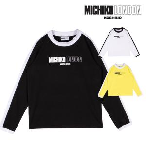 MICHIKO LONDON ゴルフレディースウェア モックネックロングTシャツ MLG2S-05 22SS ミチコロンドン「ネコポス便送料無料！」｜otakara-golf