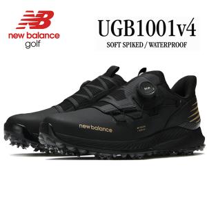 ニューバランス ゴルフシューズ UGB1001B フューエルセル1001ボア ソフトスパイク  NEW BALANCE FuelCell 1001 v4 BOA 23FW｜otakara-golf